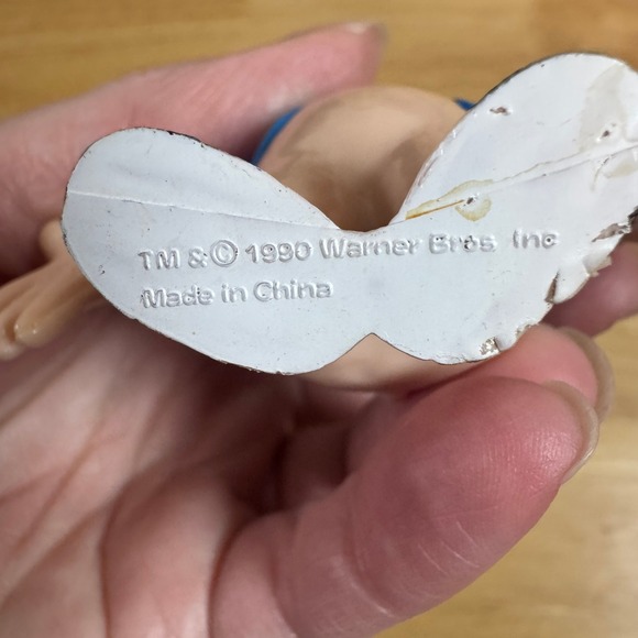 Porky Pig Figure 1990 Warner Bros Inc Made in China Collectible Toy - Picture 5 of 10